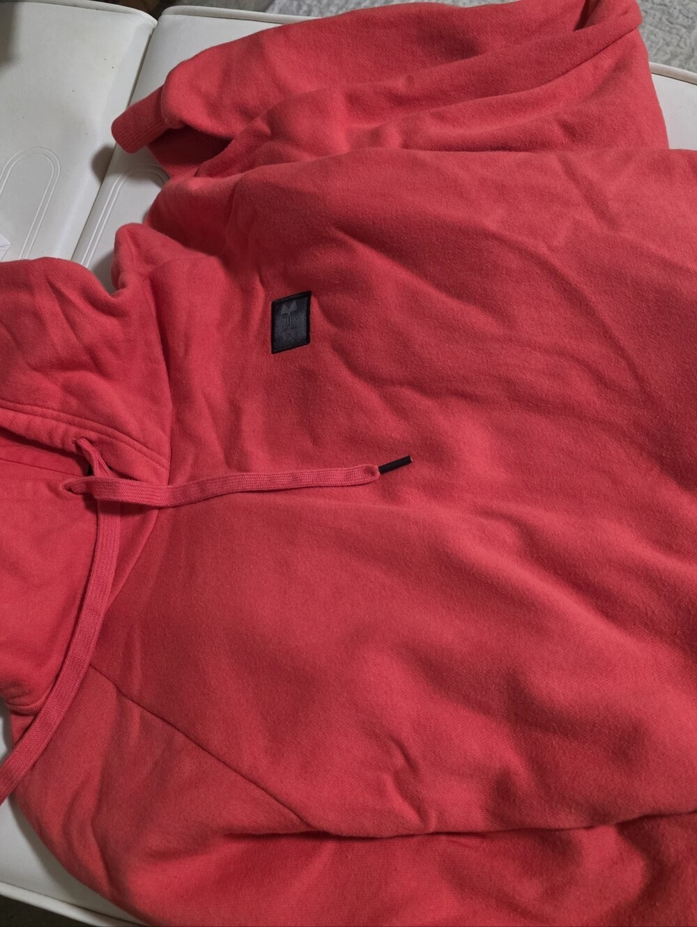 Men's SALMON Under Armour HOODIE Xxl